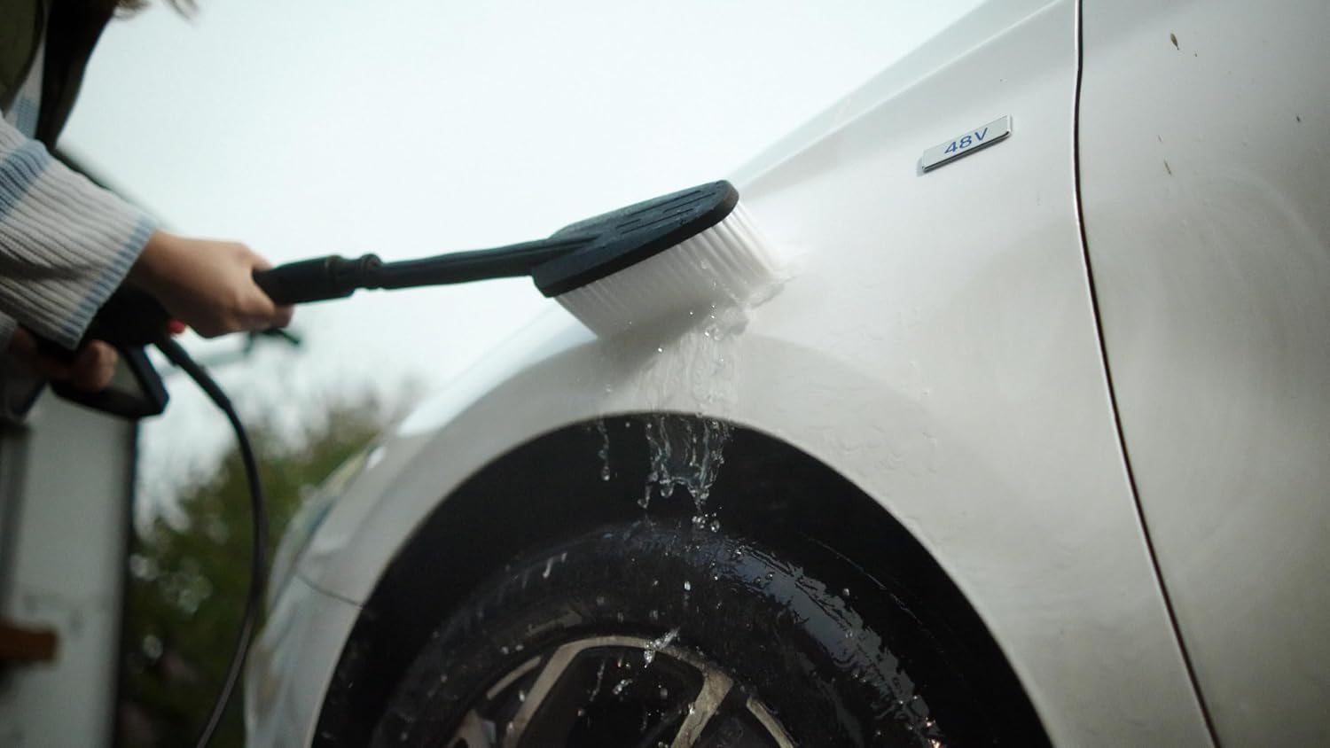 Detalle de WAGNER AQUASTORM Scrub Brush – Waschbürste für AQUASTORM Hochdruckreiniger