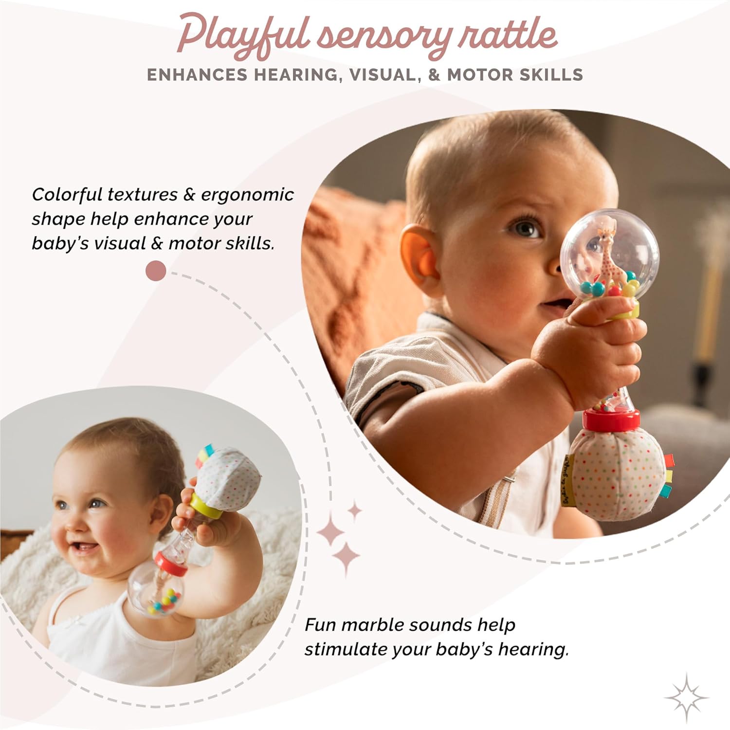 Thumbnail 4 de Sophie la Girafe 000009 - Set Inicial con Sonajero y Maracas 🐶