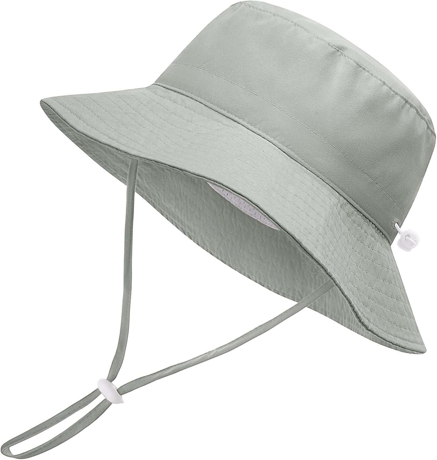 Detalle de Xnova UPF 50+ Baby Sun Hat for Girls and Boys – Adjustable Wide Brim Bucket Hat (48–54 cm)