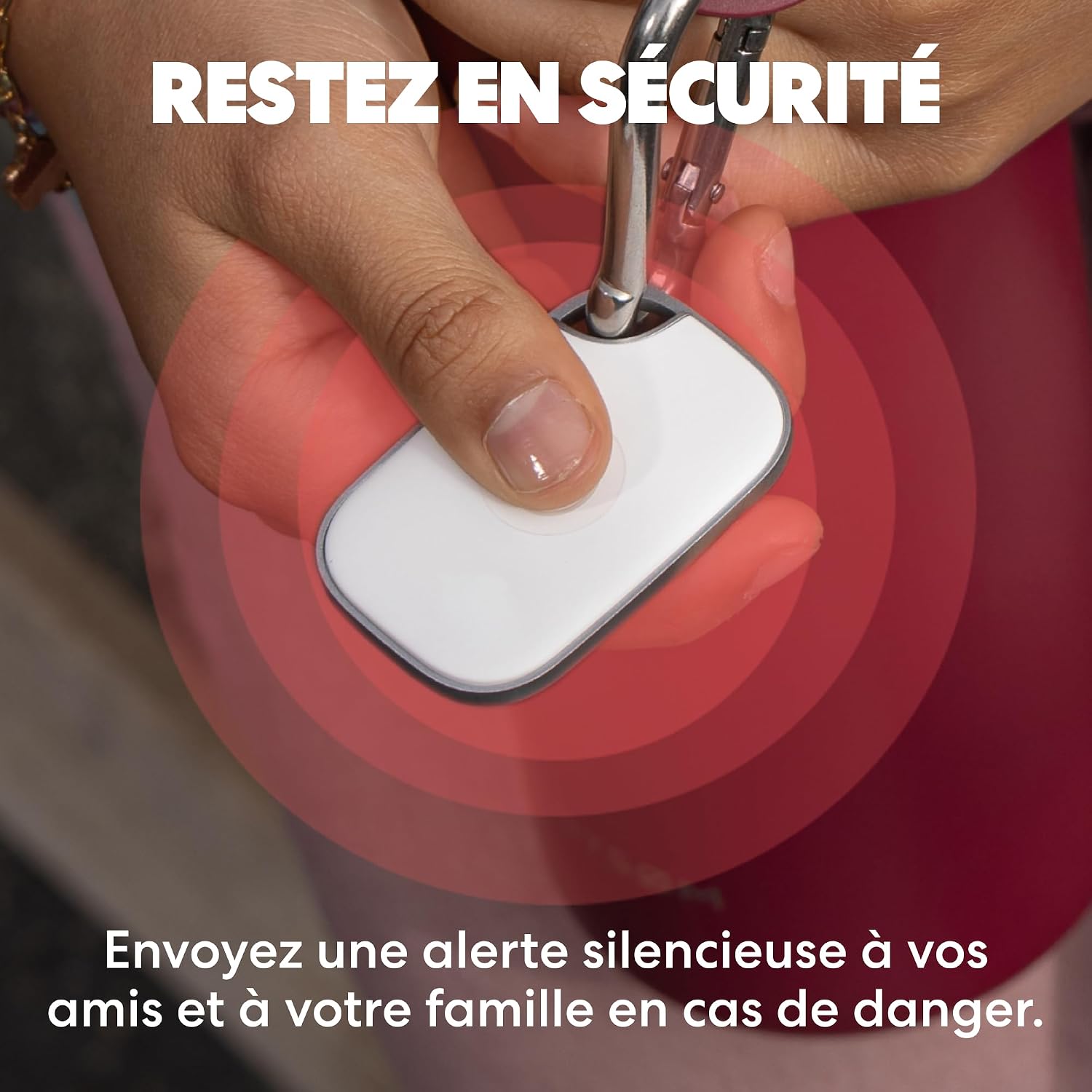 Detalle de Life360 Tile Pro - Tracker Bluetooth Puissant, détecteur de clés et localisateur d'objets, lot blanc