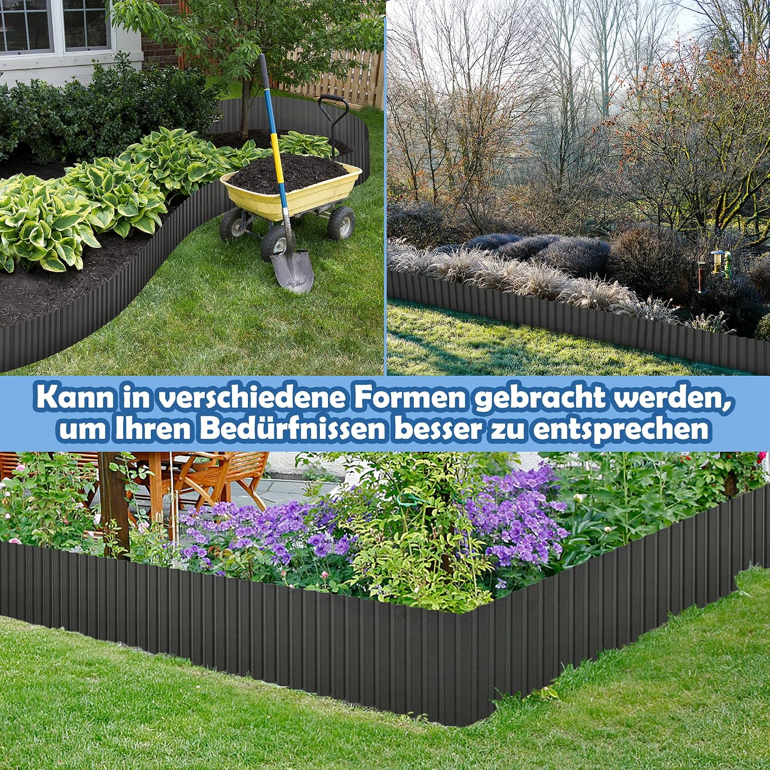Detalle 1 de UISEBRT Rasenkante 18 cm, flexibel