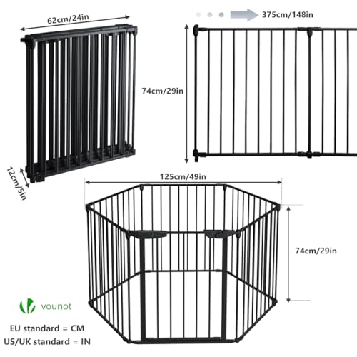 Detalle de VOUNOT barrière de sécurité 3,75 m