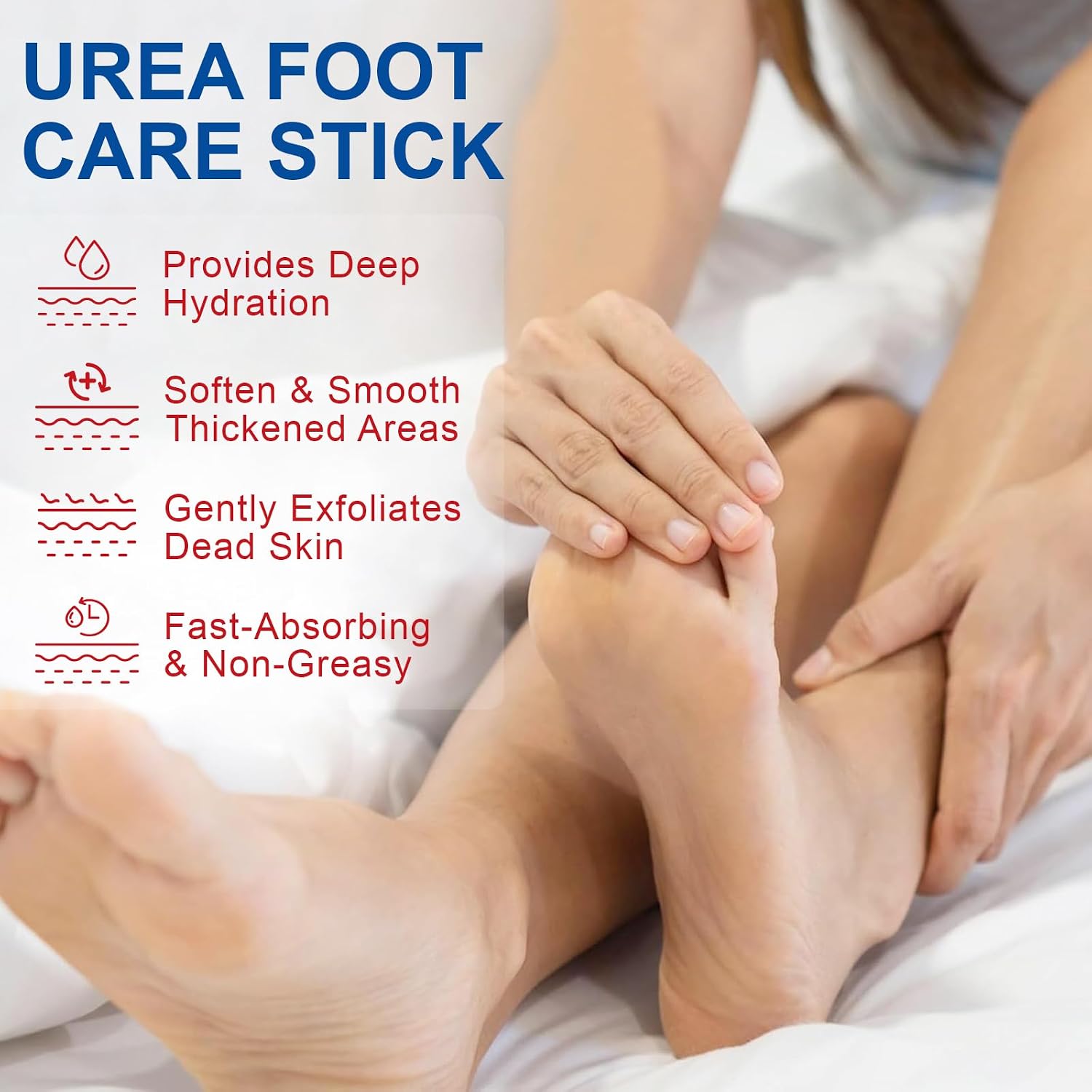 Detalle de Fußcreme mit 60% Urea für trockene Haut 2er Pack