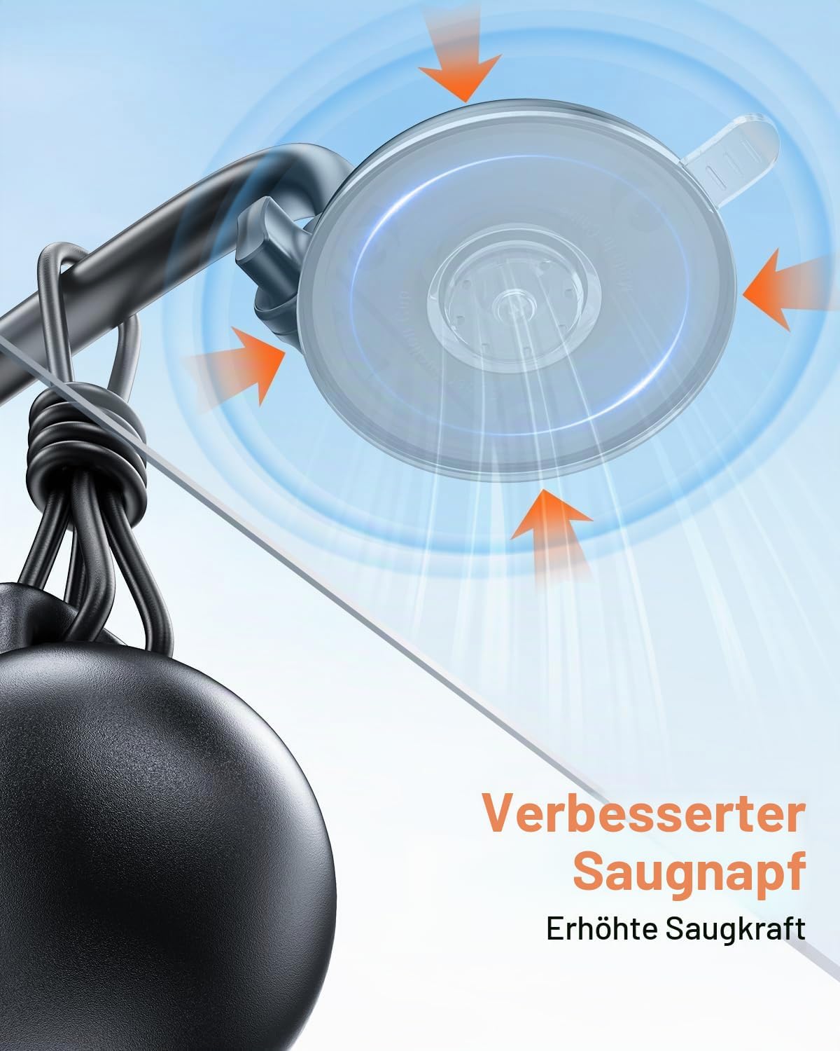 Thumbnail 4 de APPS2Car Handyhalterung Auto mit Saugnapf – universelle Smartphone-Halterung für iPhone, Samsung & Co.