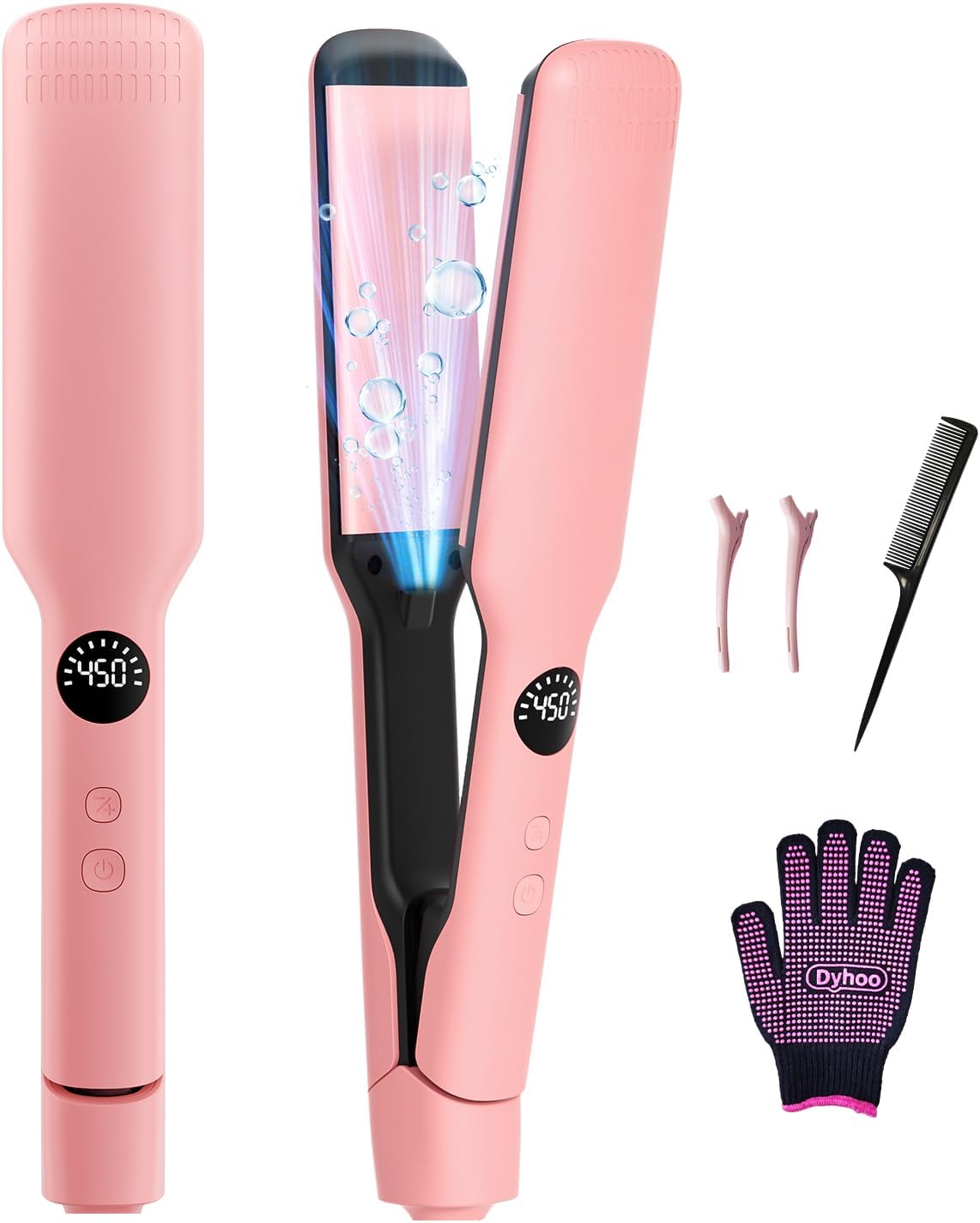 Detalle de DYHOO Hair Straightener with 11 Heat Settings