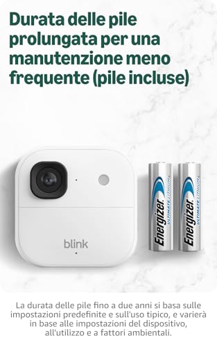 Thumbnail 5 de Blink Videocamera esterna 2K+ e Videocitofono 2K+ Blink con modulo di sincronizzazione di base