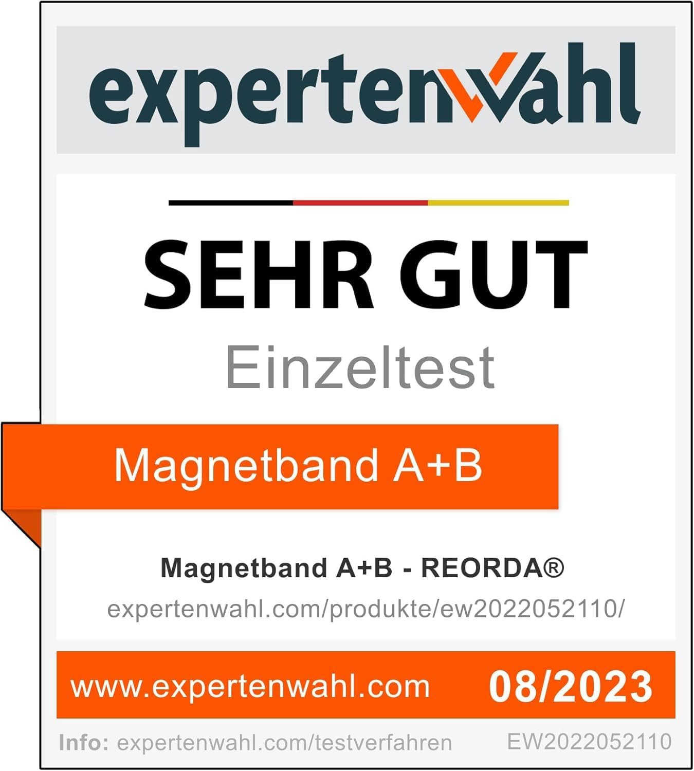 Thumbnail 1 de REORDA Magnetband A B – EXTRA STARKER 3M Kleber, 2 Meter Selbstklebend für Fliegengitter und Moskitonetze