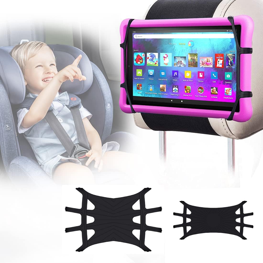Thumbnail 6 de Nosxxus Universal Headrest Tablet Mount for Car and Truck