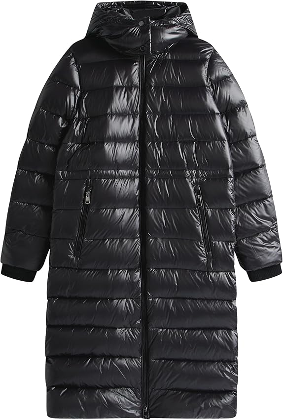 Thumbnail 4 de Tommy Hilfiger Abrigo acolchado Gloss Down Waist Maxi Negro XXS