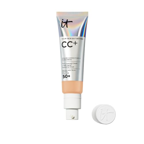 Detalle de IT Cosmetics CC+ Cream with SPF 50+ (Medium, N) – 1.08 fl oz