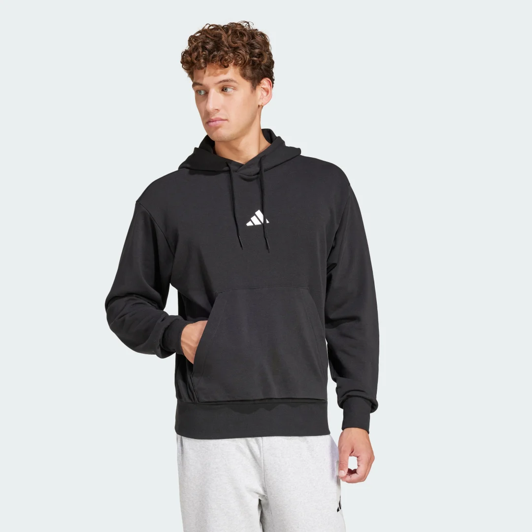 Detalle de Adidas sudadera con capucha French Terry