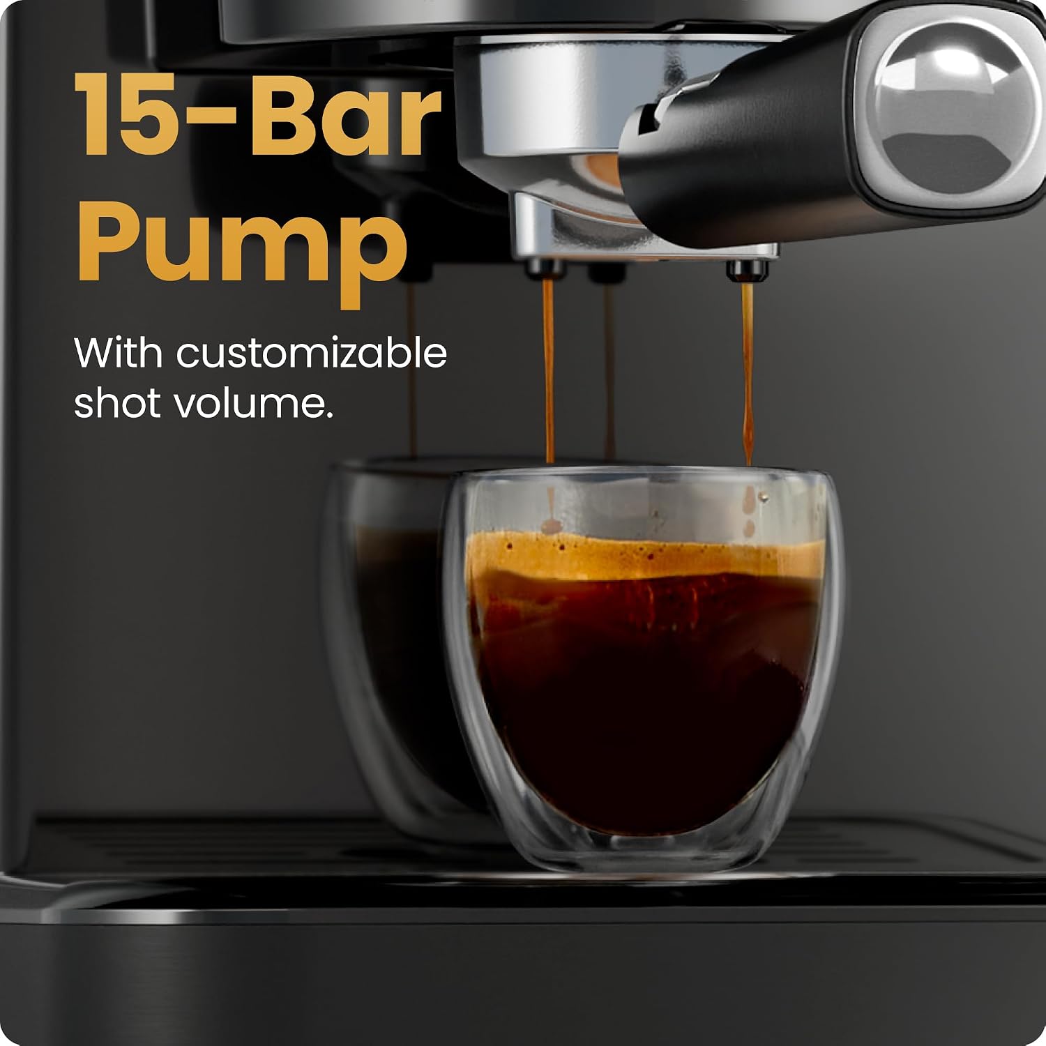 Detalle de Chefman CraftBrew Espresso Machine 1.5L
