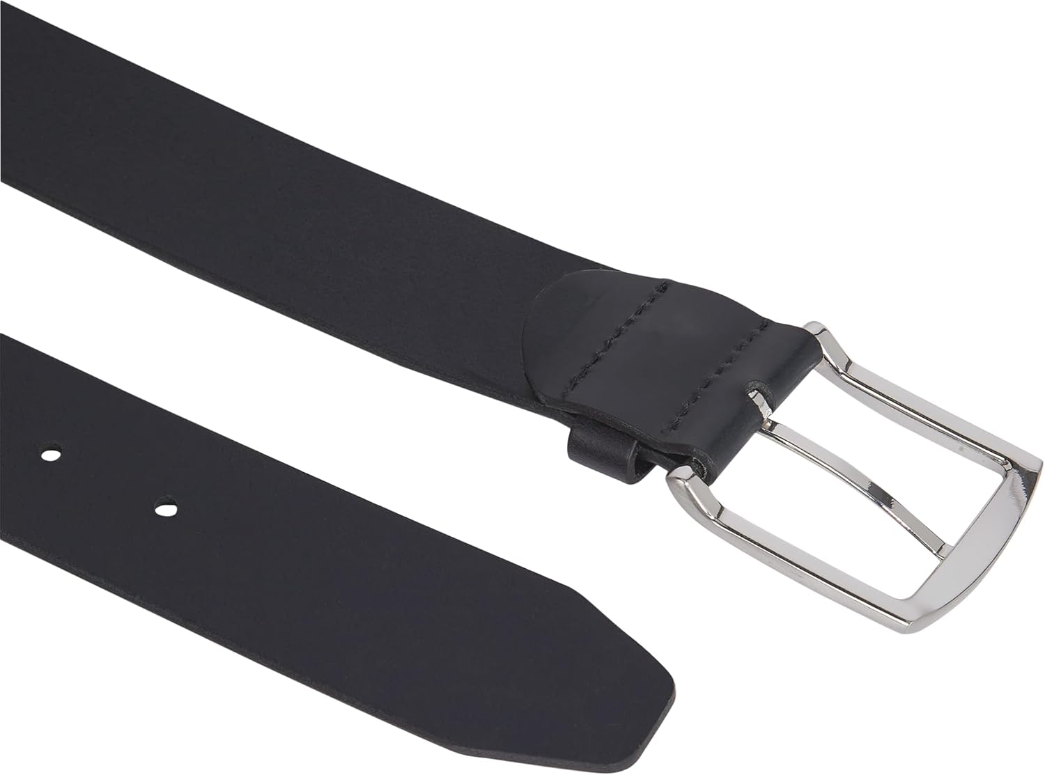 Detalle de Tommy Hilfiger Uomo Cintura New Denton 4.0 Belt: cintura in pelle, stile e versatilità