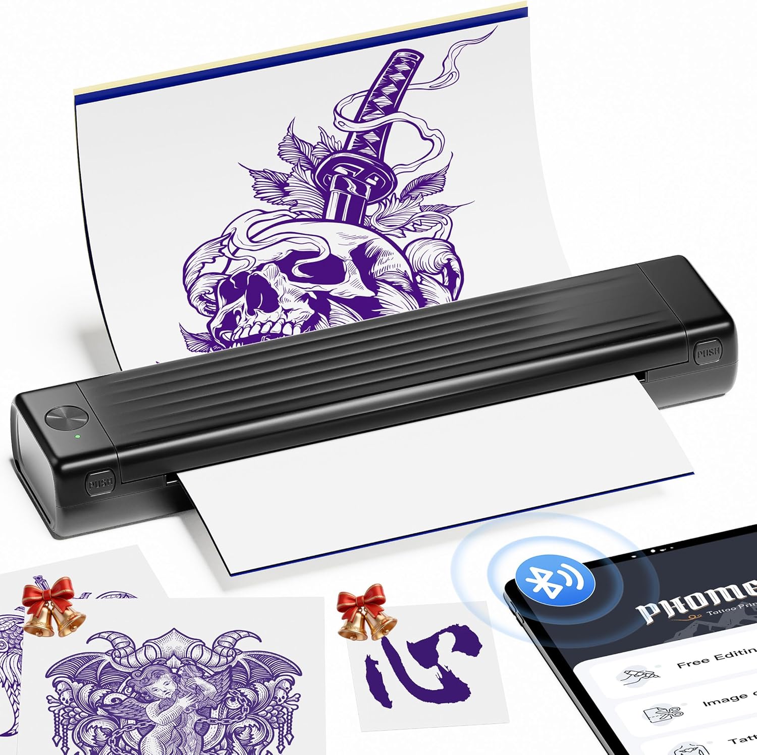 Itari A886 Tattoo Stencil Printer Kit — 10 pcs stencil printer 🖨️