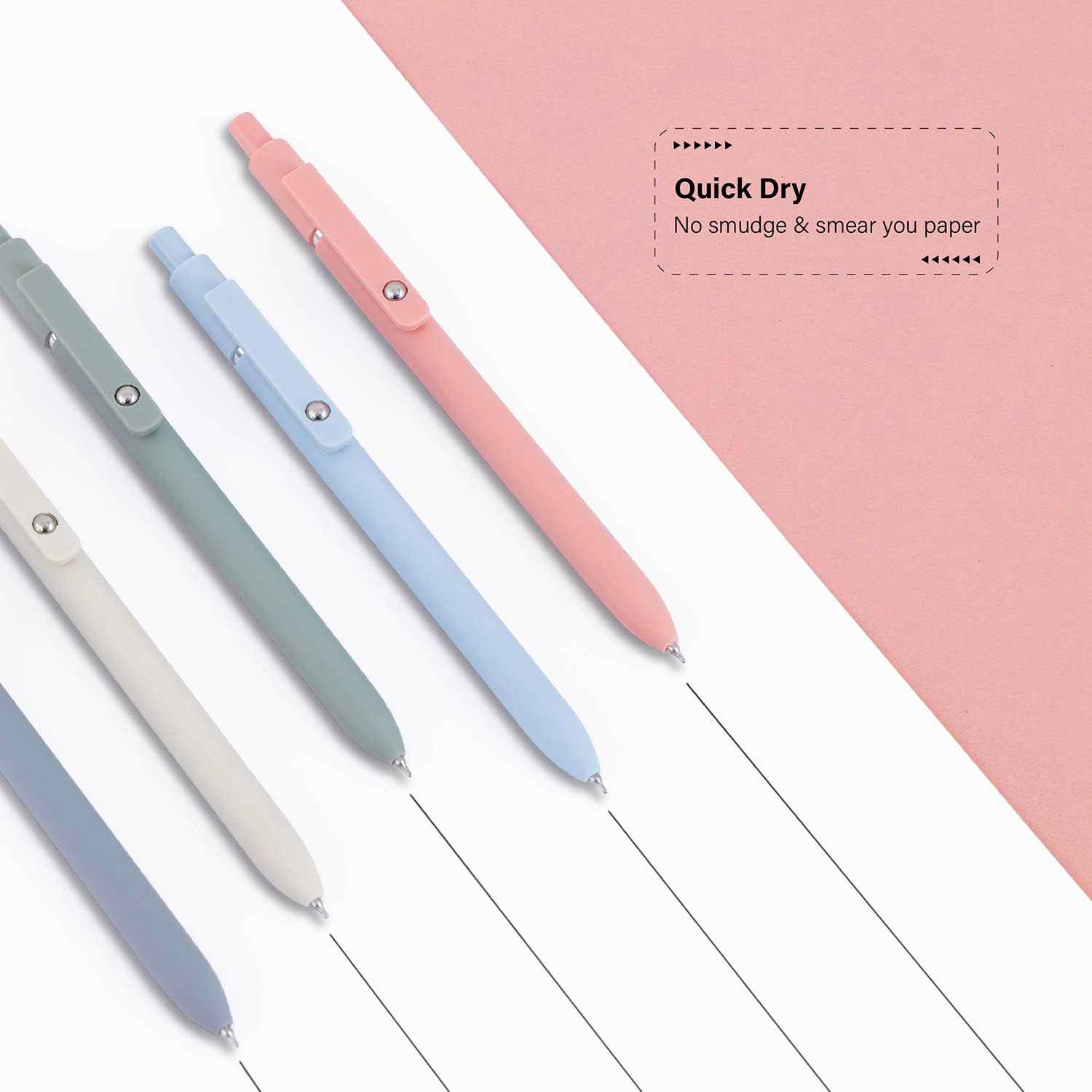 Thumbnail 3 de FIOVER 10er-Pack Gelstifte mit schnell trocknender Tinte und feiner Spitze