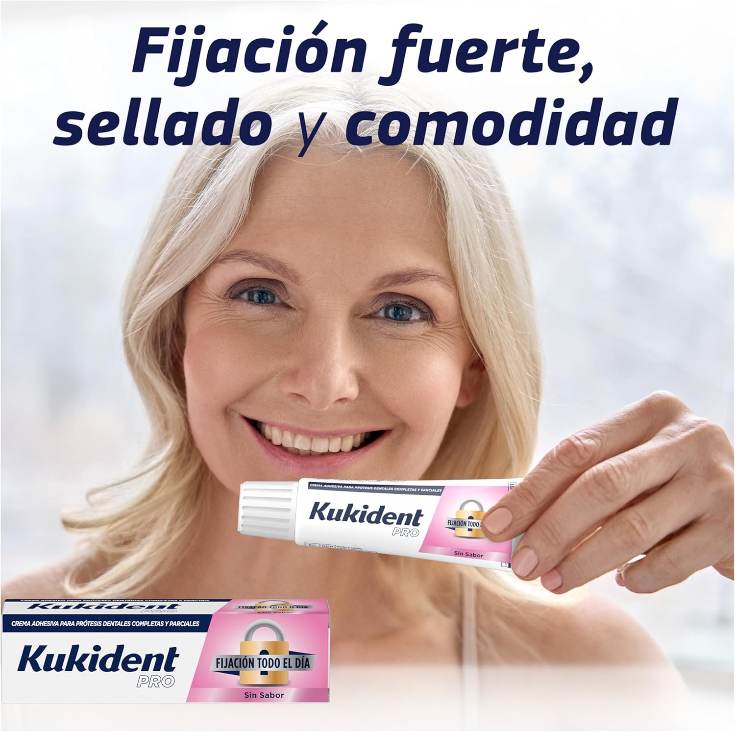 Thumbnail 1 de Kukident Pro Fijación Todo El Día 3x47 g
