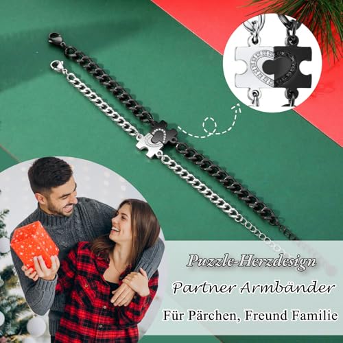 Thumbnail 3 de Gkmamrg Pulseras puzzle ajuste 16–19 cm