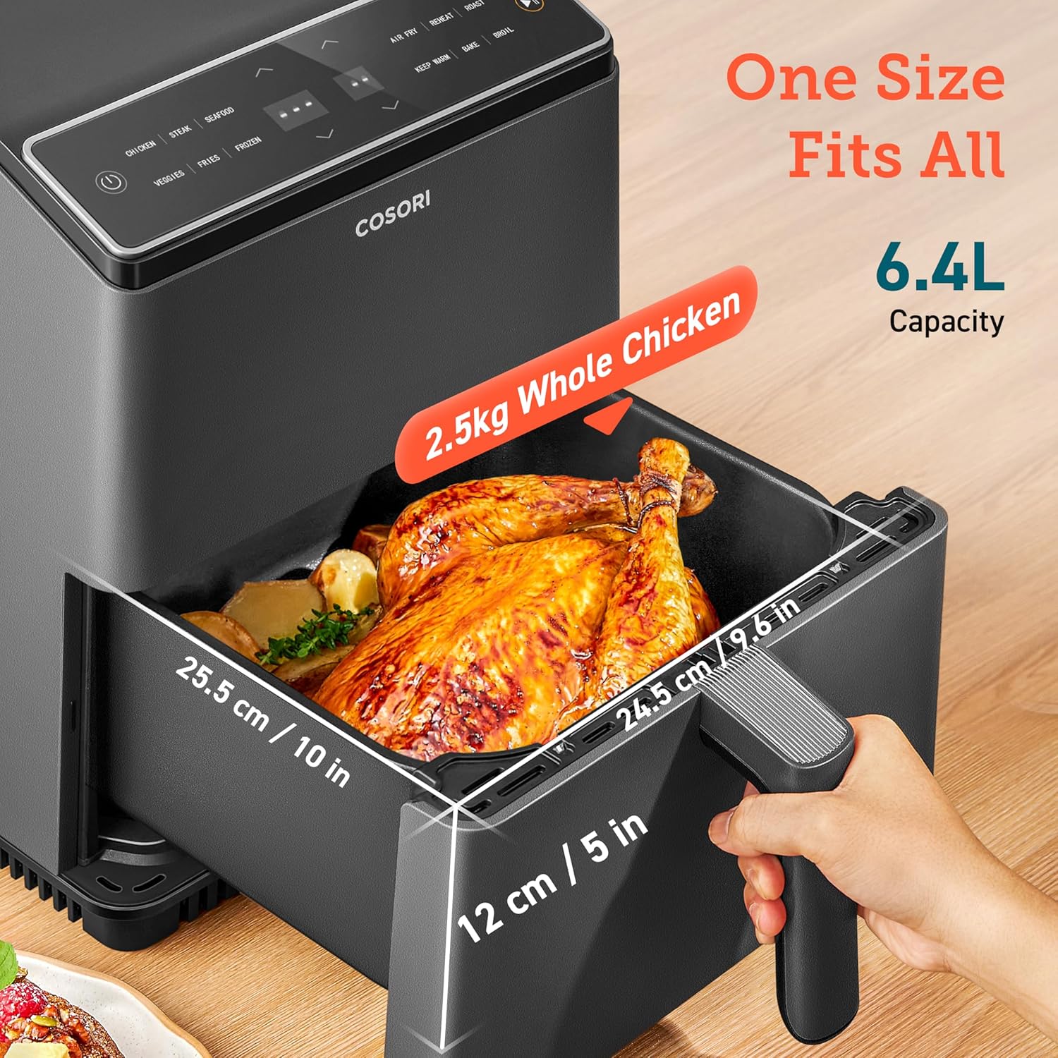 Thumbnail 3 de COSORI Smart AirFryer Oven 6.4L