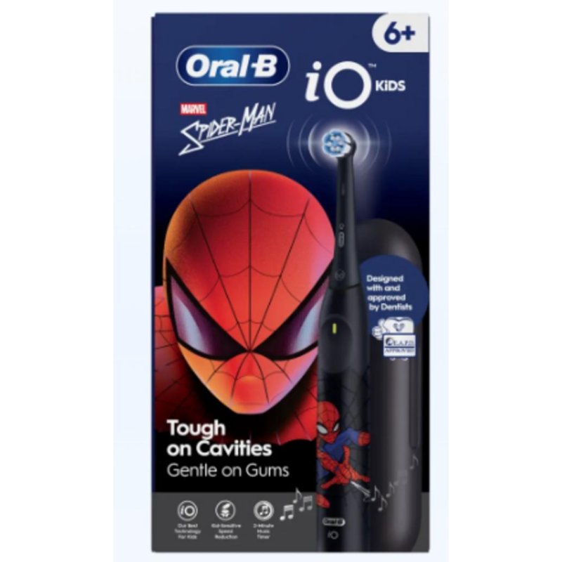 Thumbnail 1 de Cepillo Eléctrico Oral-B iO2 Kids Spiderman: tres modos, funda y cabezal, para hábitos de cepillado divertidos y eficaces