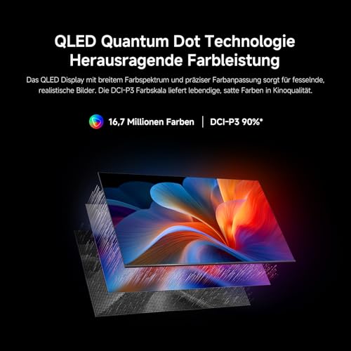 Detalle de Xiaomi TV F Pro 32" – QLED, Fire OS7 und Triple Tuner für Streaming und Kabel/Sat