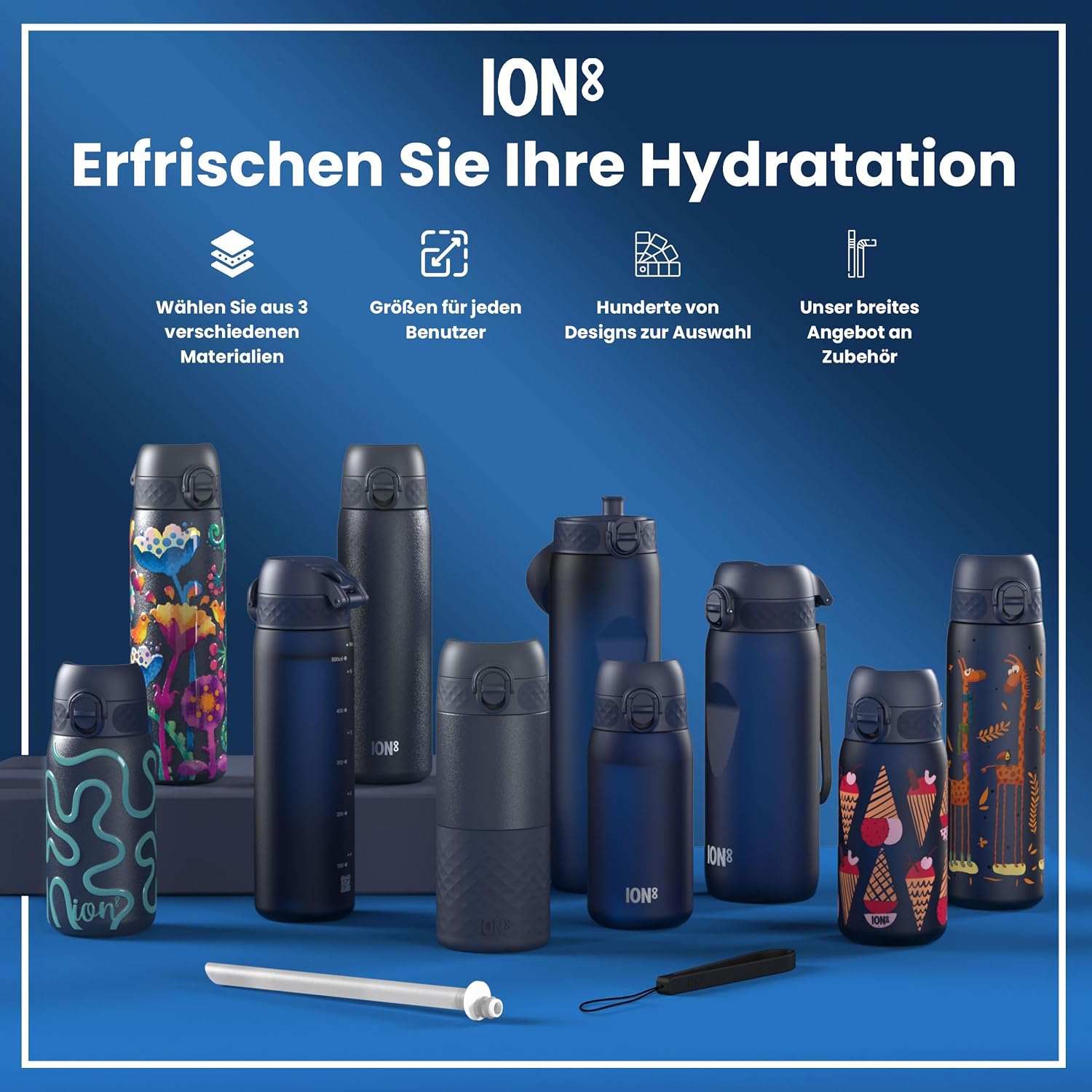 Thumbnail 6 de ION8 Kinder Trinkflasche 350ml