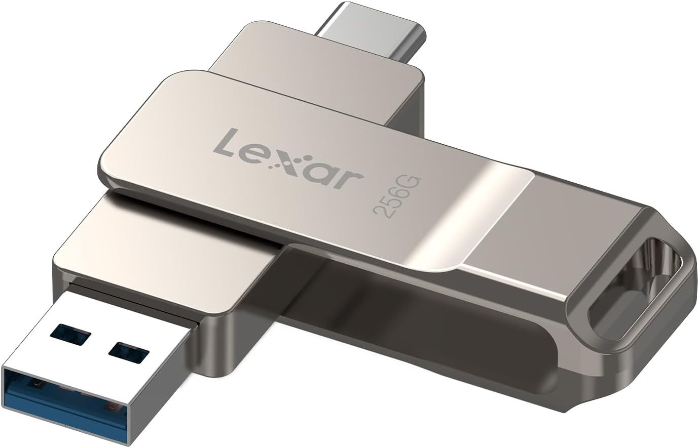 Detalle de Lexar D40E 256GB USB‑C Dual Drive