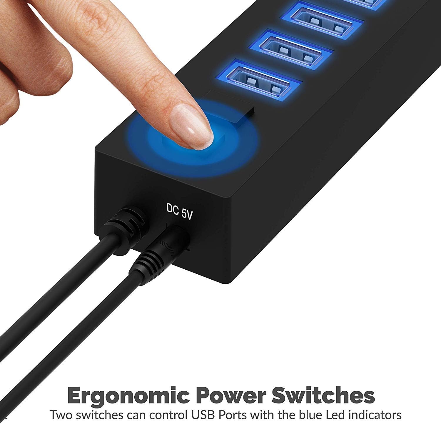 Thumbnail 5 de SABRENT USB 2.0 Hub 13 Ports