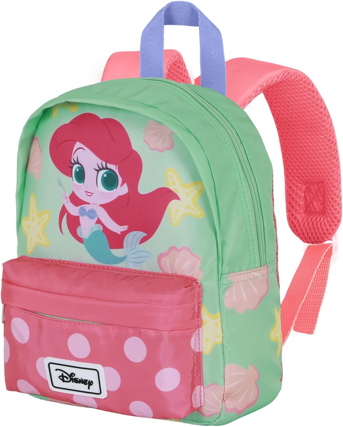 Detalle 2 de Zainetto prescolare Disney Joy leggero con tasca frontale e schienale imbottito traspirante
