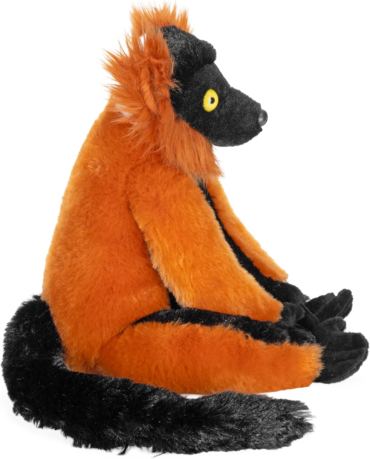 Detalle 1 de Wild Republic Cuddlekins pluchen rode vari van 30 cm