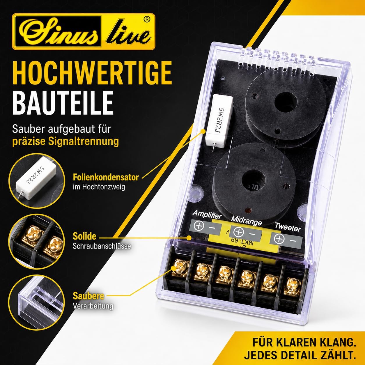 Thumbnail 2 de Sinuslive CR235 2-Wege Frequenzweiche