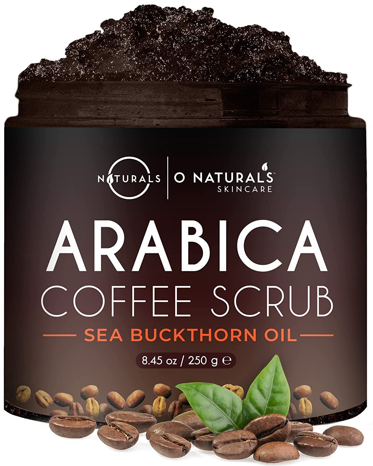 Detalle de O Naturals Körperpeeling Arabica Kaffee 250 ml