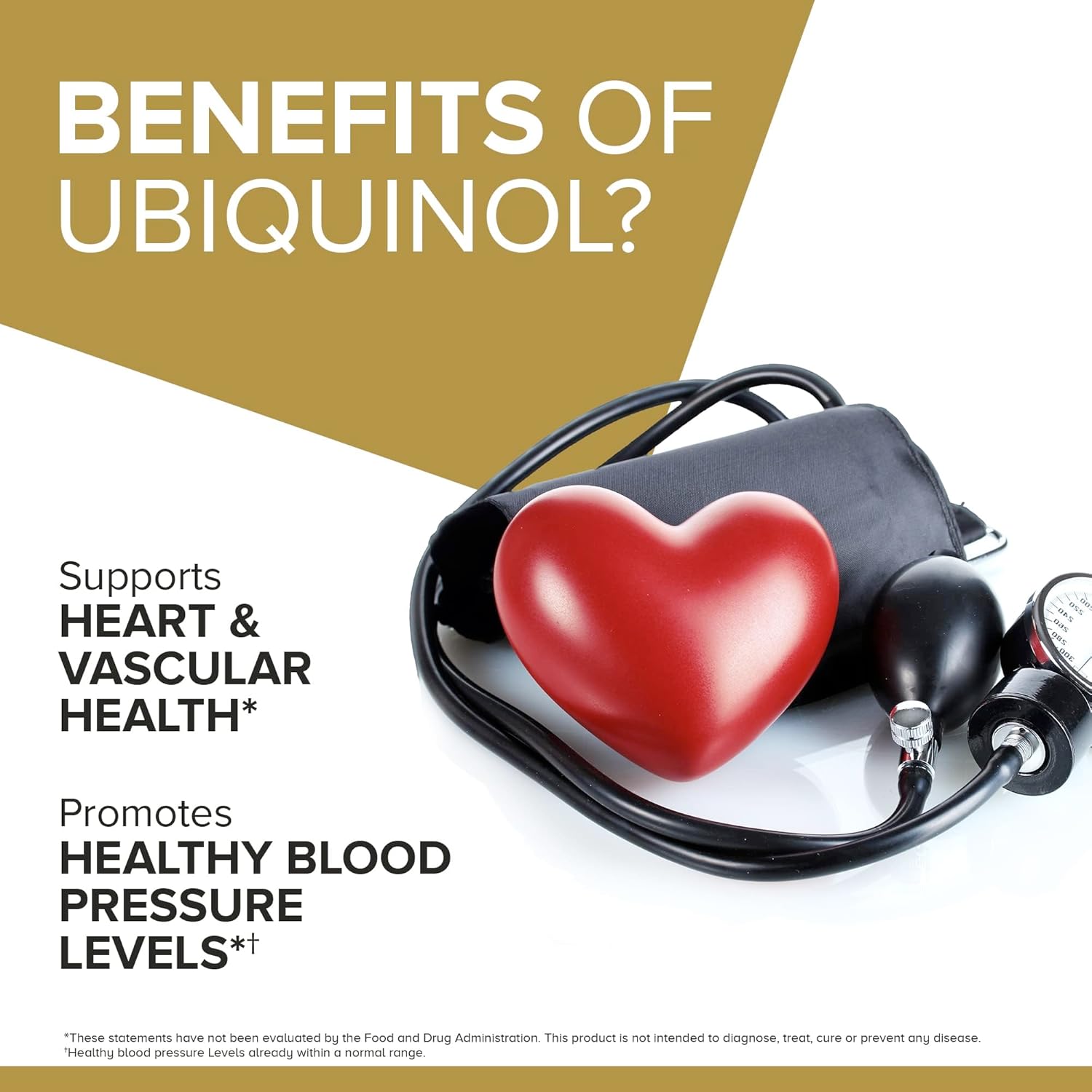 Detalle de Qunol 898440001776 Ubiquinol CoQ10 Softgels, 100 mg