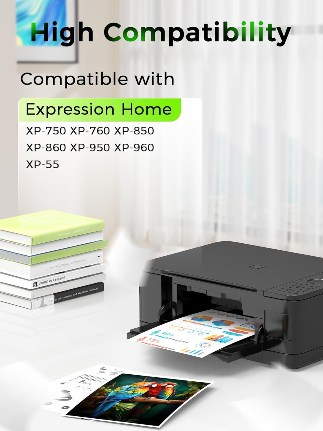 Thumbnail 1 de Kit 24XL compatibili per Epson Expression Photo (XP-55/XP-750/XP-760/XP-850/XP-860/XP-950/XP-960/XP-970), 16 cartucce (Nero/Ciano/Magenta/Giallo e varianti)