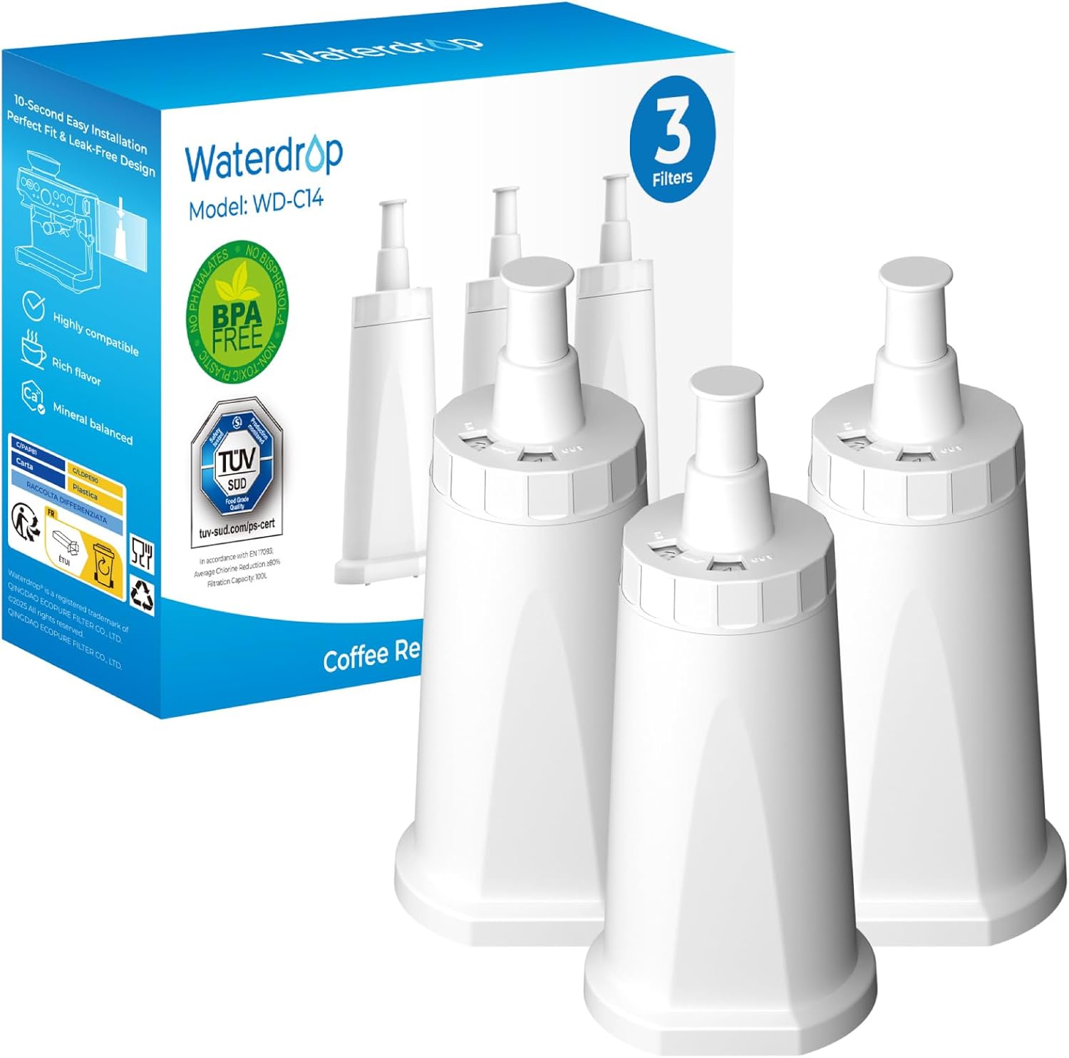 Waterdrop Filter 3er Pack Wasserfilter