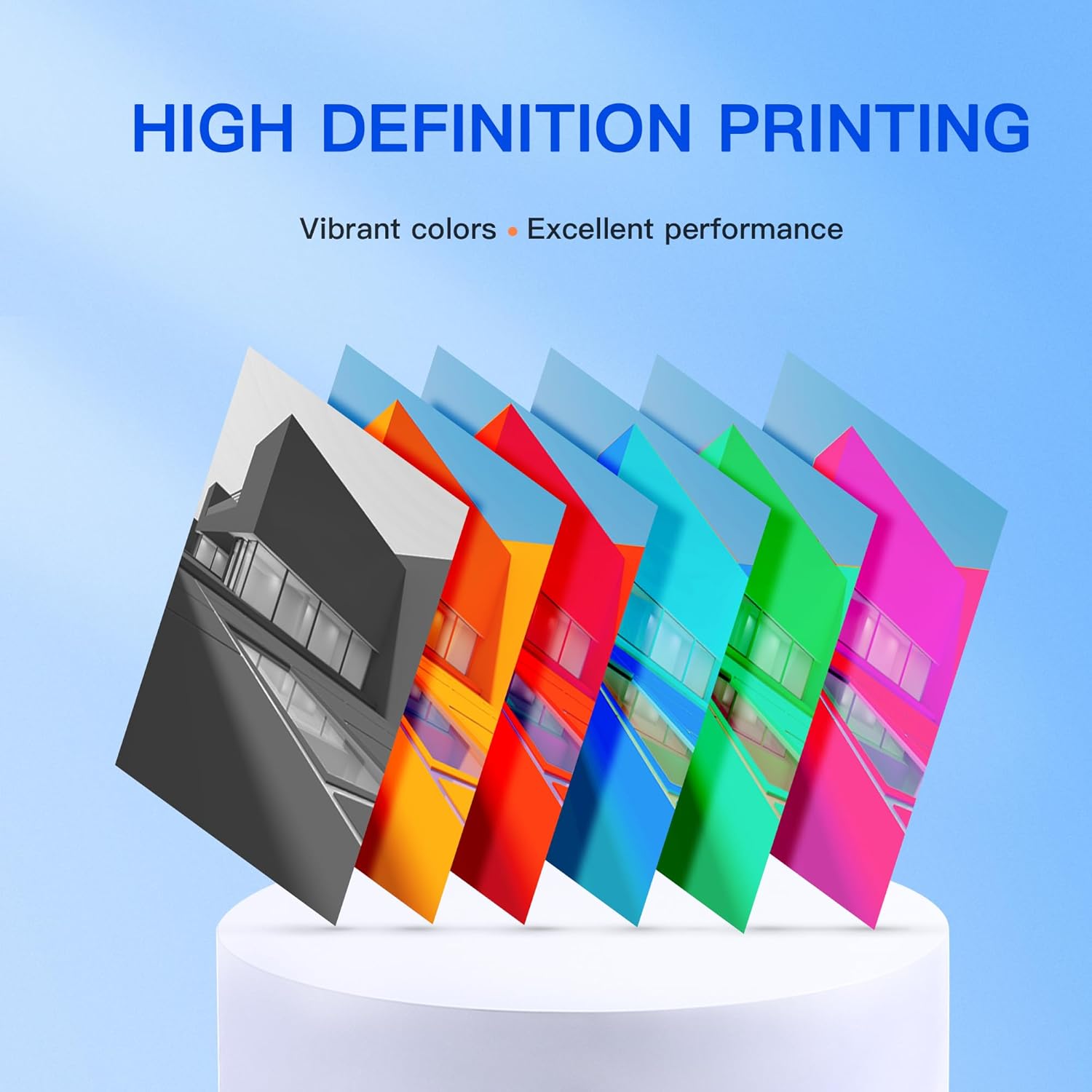 Thumbnail 6 de Gureef CLI-581 XXL Ink (for Canon 581) XXL Ink Cartridges – Compatible set for Canon TS705a and select Canon PIXMA/TR printers, 10-pack (C, M, Y, BK)
