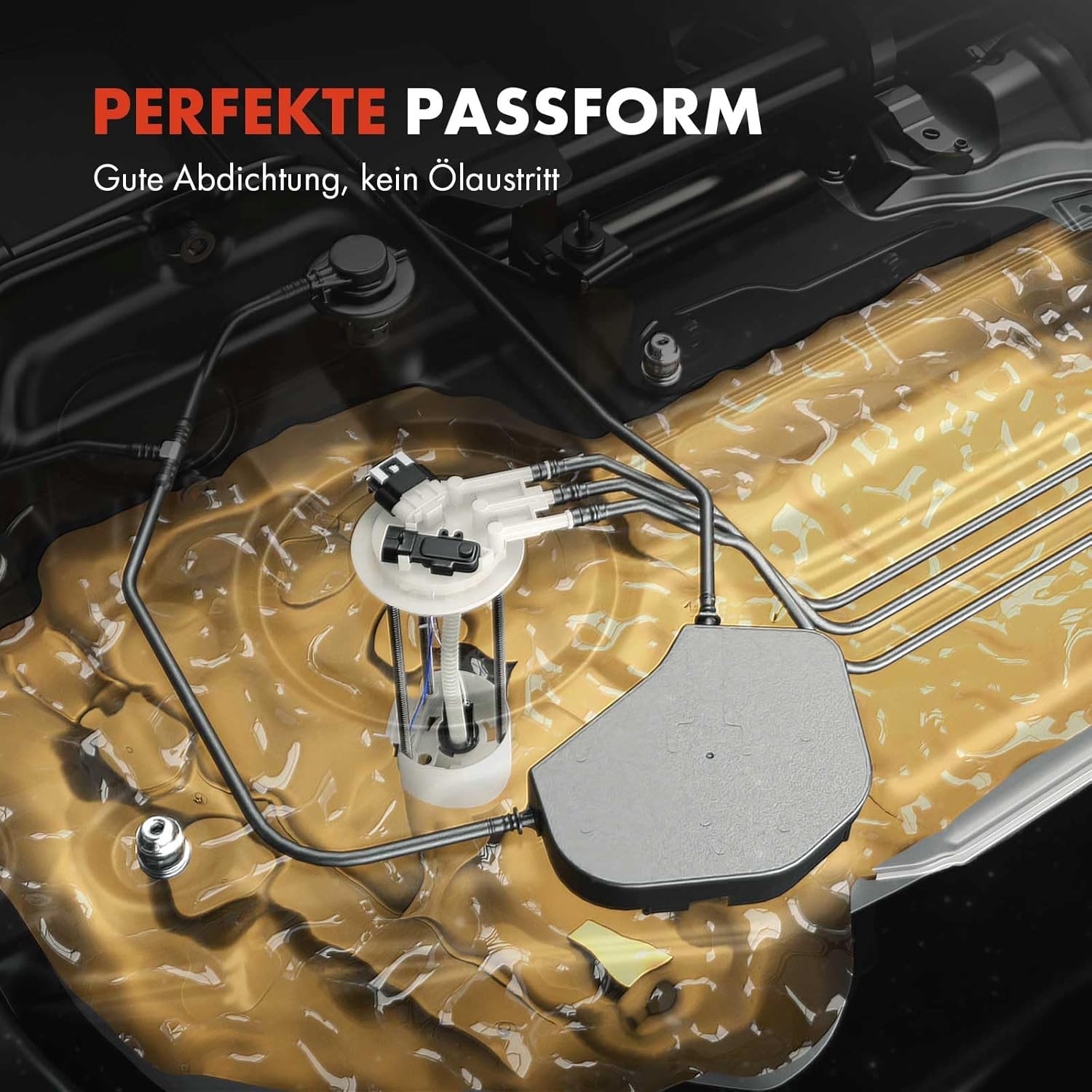 Thumbnail 6 de Frankberg Kraftstoffpumpe / Dieselpumpe Kraftstoff-Fördereinheit Modul-Satz ohne Drucksensor (4-polig) – passend für Transporter V, 7H0919088B