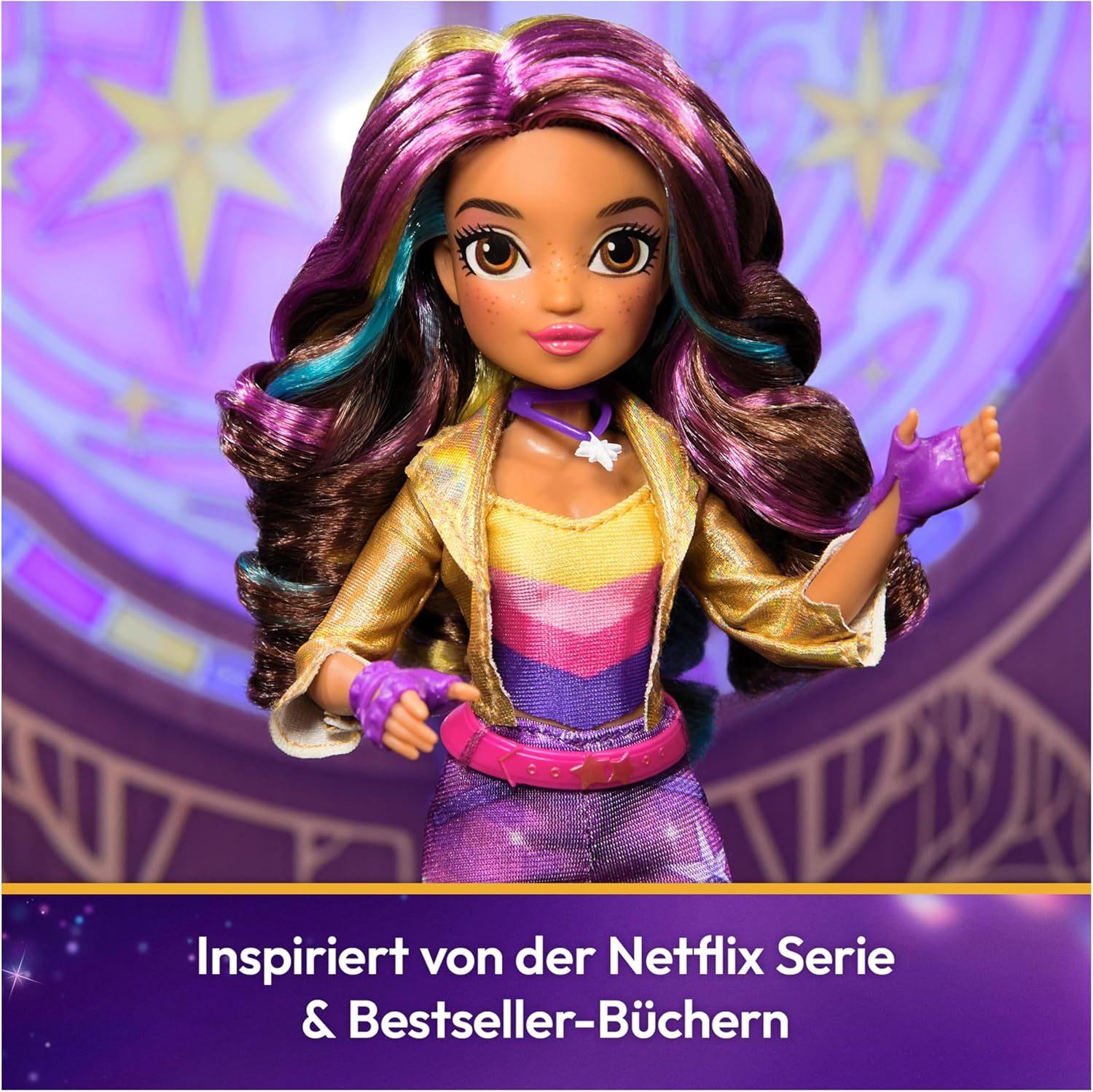 Thumbnail 6 de Unicorn Academy Ankleidepuppe Sophia – 24 cm, echtes Haar, abnehmbares Outfit