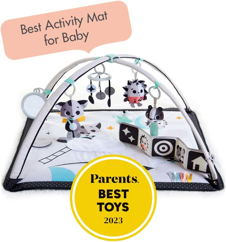 Thumbnail 1 de Tiny Love Black & White Gymini: 2-in-1 Musical Baby Play Mat
