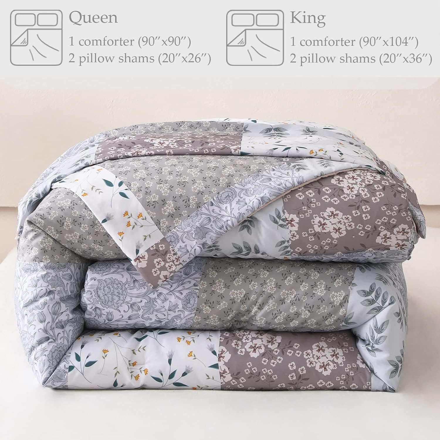 Detalle de Whale Flotilla Coverless King Duvet Set 220×230cm