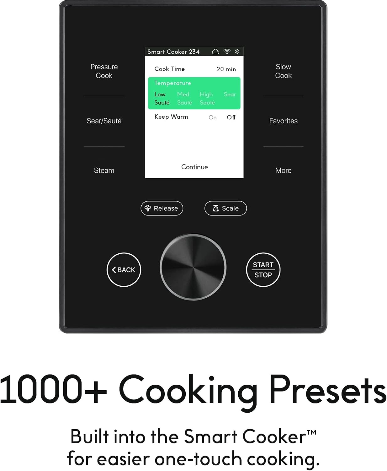 Detalle 2 de CHEF iQ 6-Quart Smart Pressure Cooker ⚙