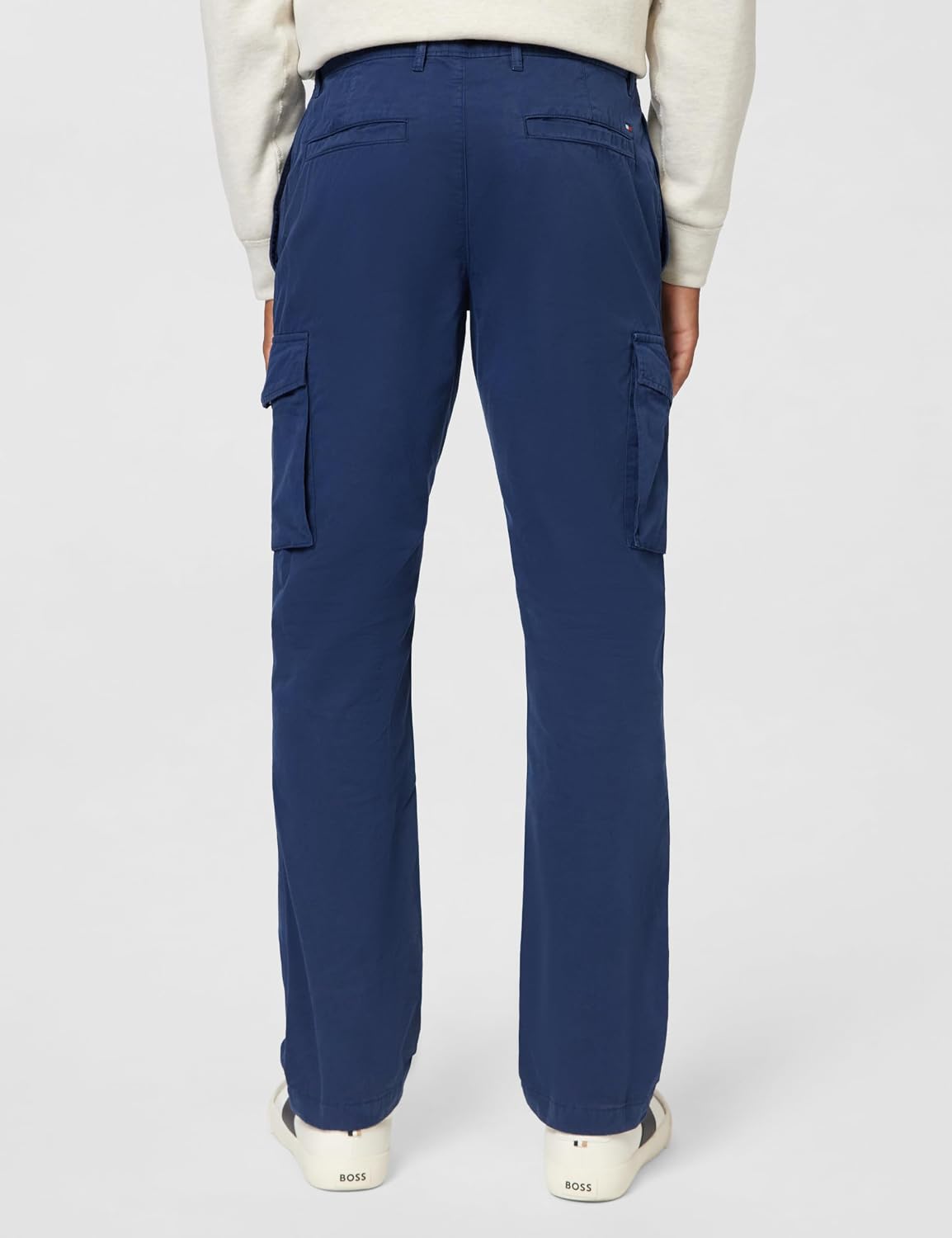 Detalle de Tommy Hilfiger Herren-Hose Stretch Straight Fit – zeitlos, bequem und vielseitig