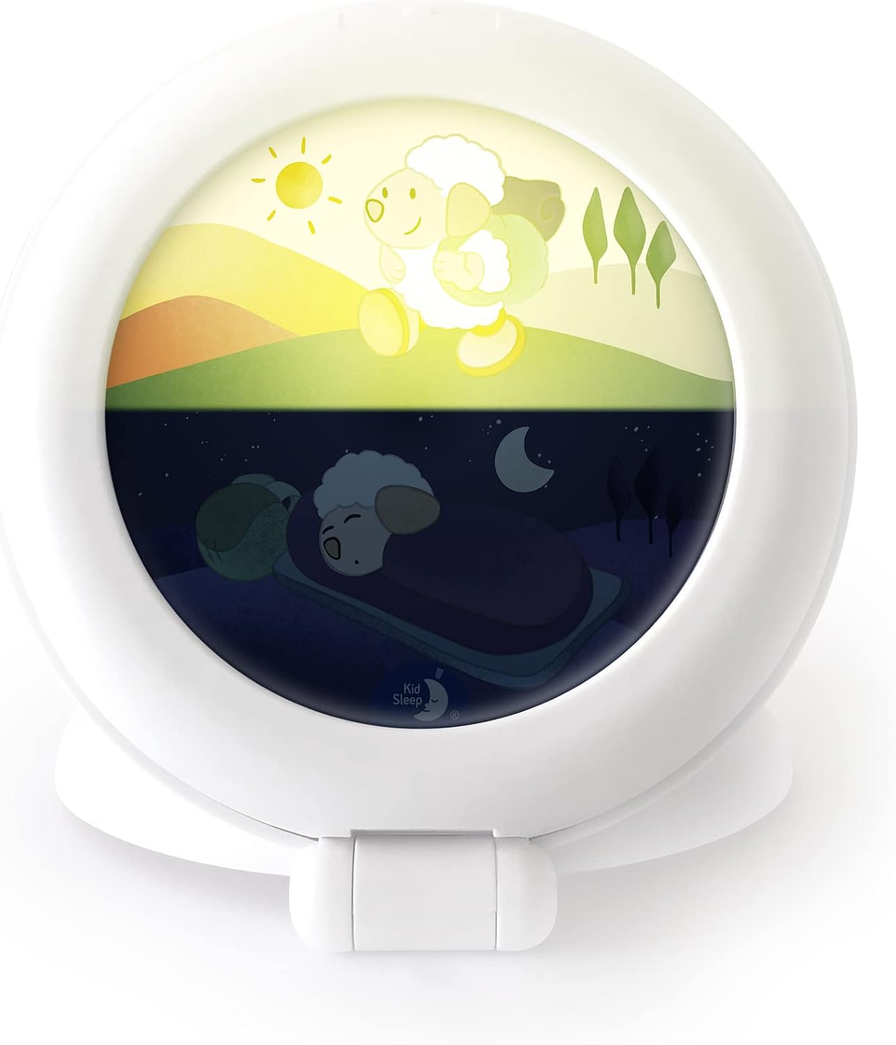 Detalle de Pabobo Kid Sleep Réveil Éducatif Nomade pour Enfants – Jour/Nuit, Blanc