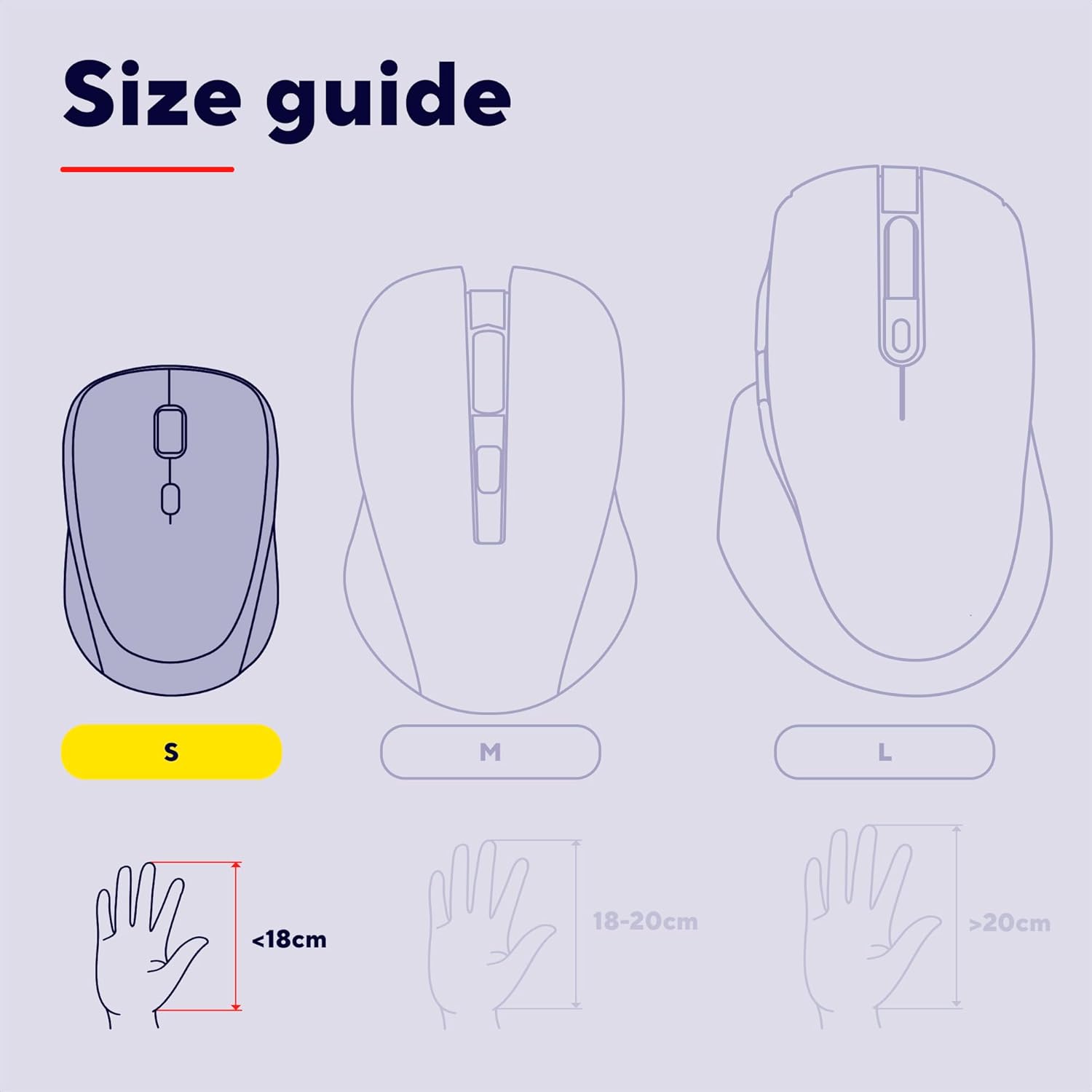 Thumbnail 5 de Trust Silent Wireless Mouse 800-1600 DPI