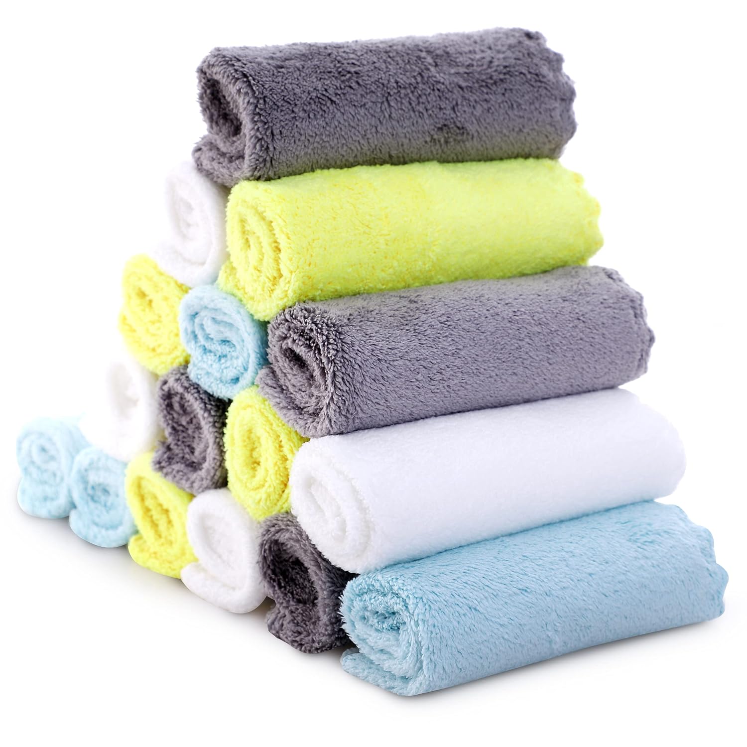 Detalle de Cute Castle Baby Washcloths, 16-Pack