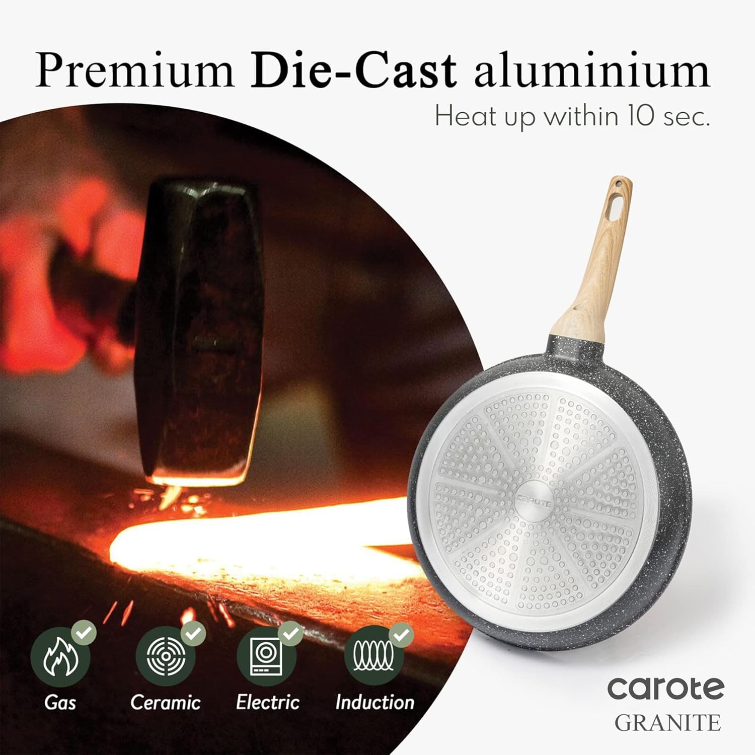 Thumbnail 4 de CAROTE 21-Piece Cookware Set