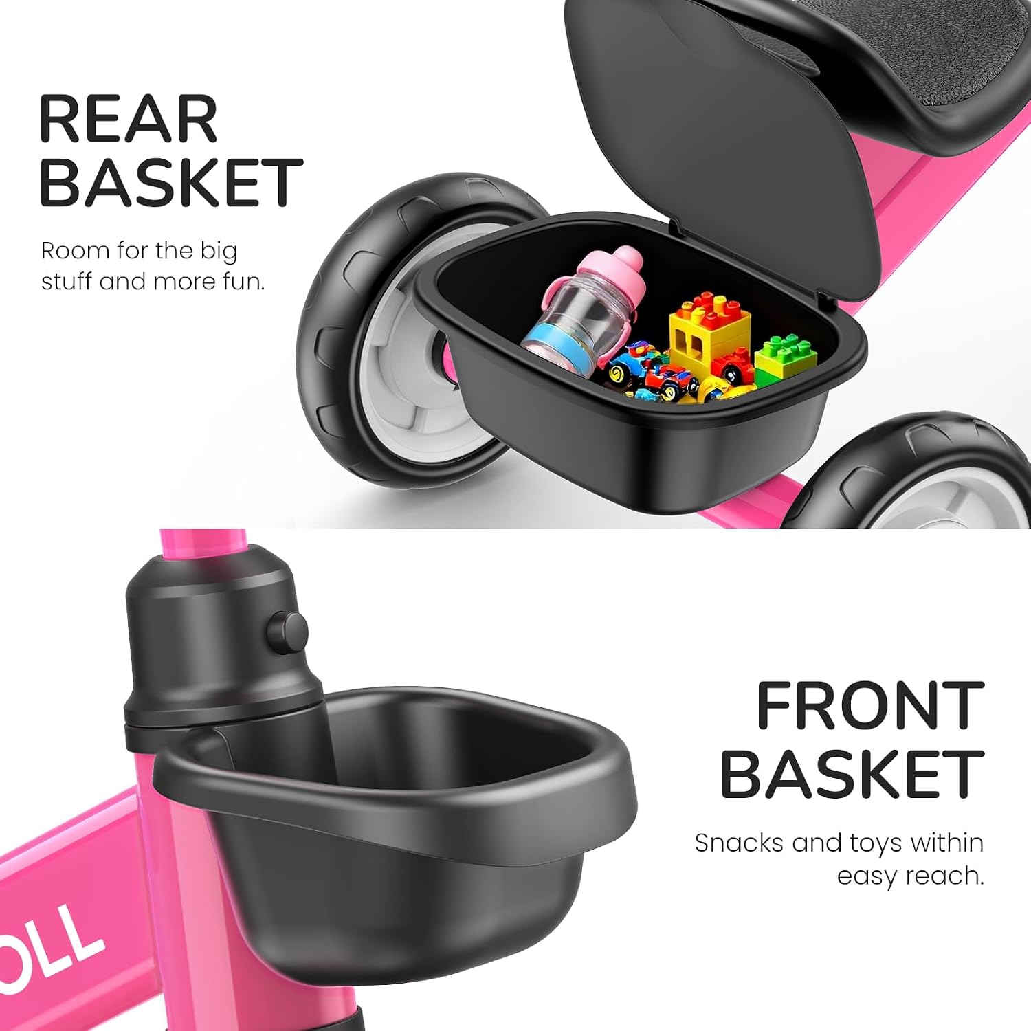 Thumbnail 5 de Umatoll Tricycle for Toddlers 3-Position Seat 2-5