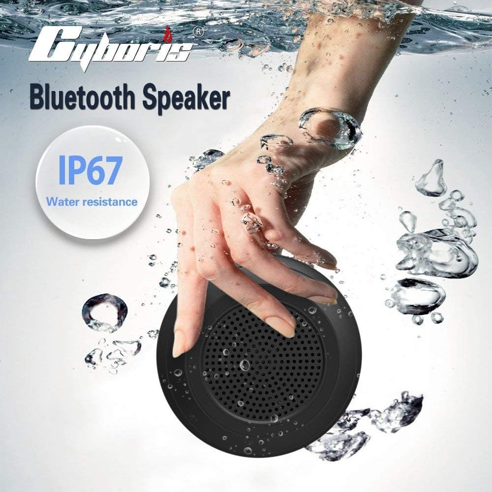 Thumbnail 1 de CYBORIS IPX7 Waterproof Outdoor Bluetooth Speaker: Floating Mini Sound with Microphone