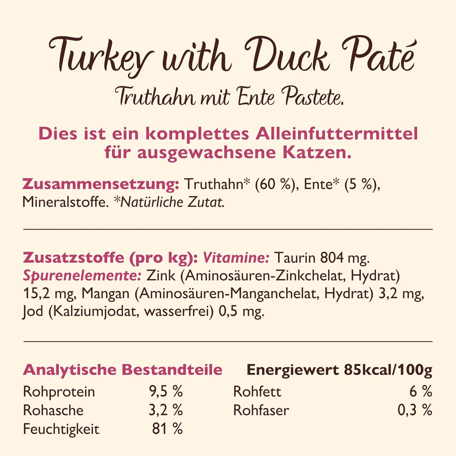 Thumbnail 6 de Lily’s Kitchen Vollwertnahrung Nassfutter für ausgewachsene Katzen – Geflügelpastete, 19 Schalen (19 x 85 g)