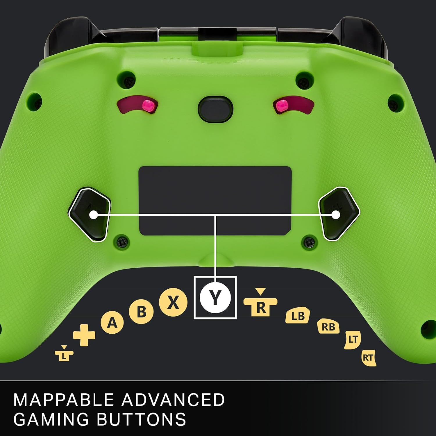 Detalle 2 de PowerA Advantage Wired Controller Fortnite Glow for Xbox Series X|S
