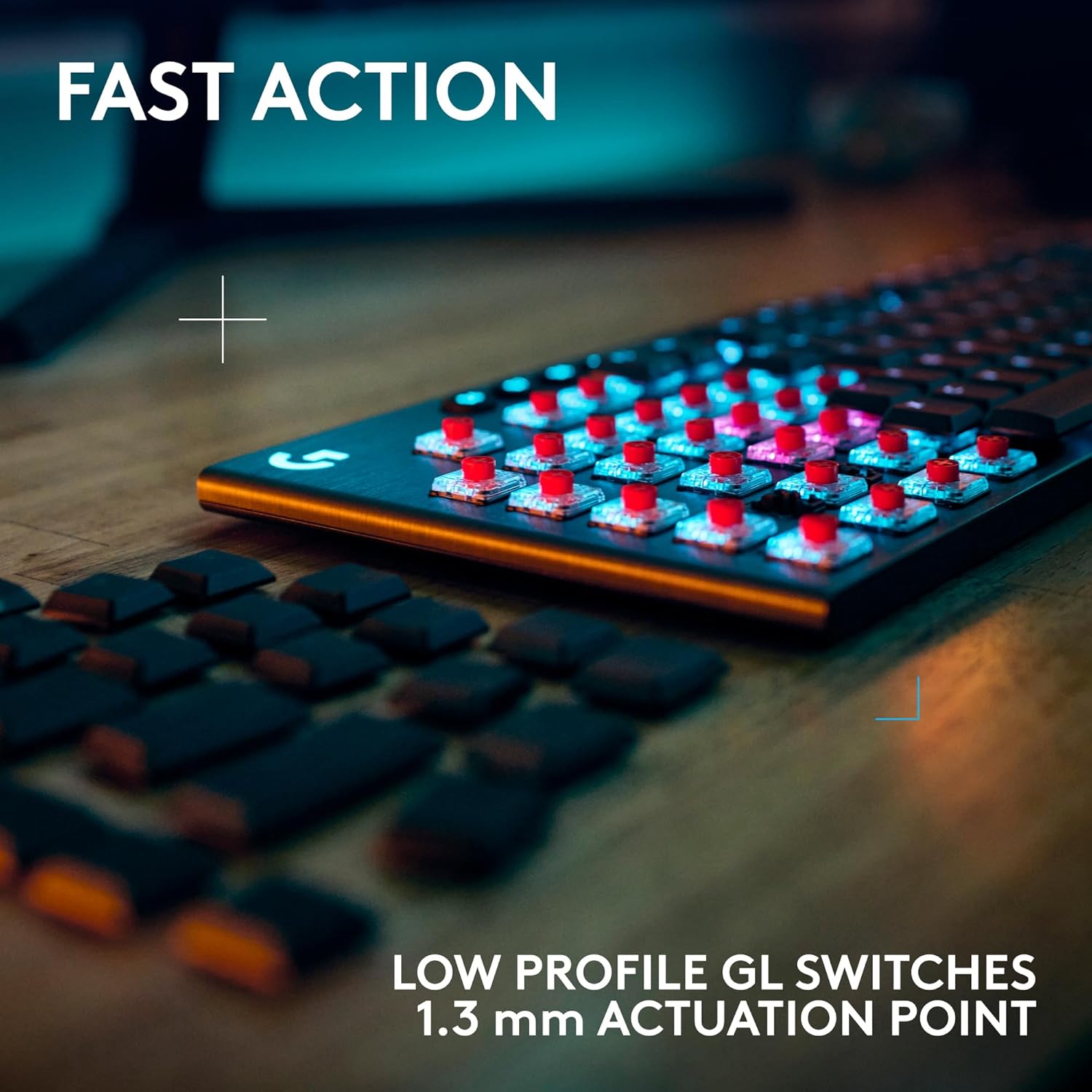Thumbnail 2 de Logitech G915 X LIGHTSPEED Low-Profile Wireless Gaming Keyboard (UK) with GL Brown Switches